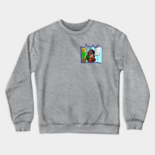 grass arts presents, father and son Crewneck Sweatshirt